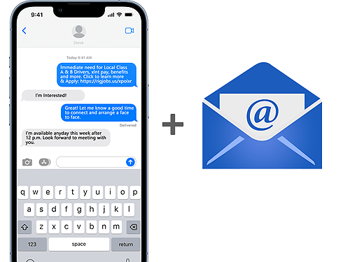 Text, Email & Alerts